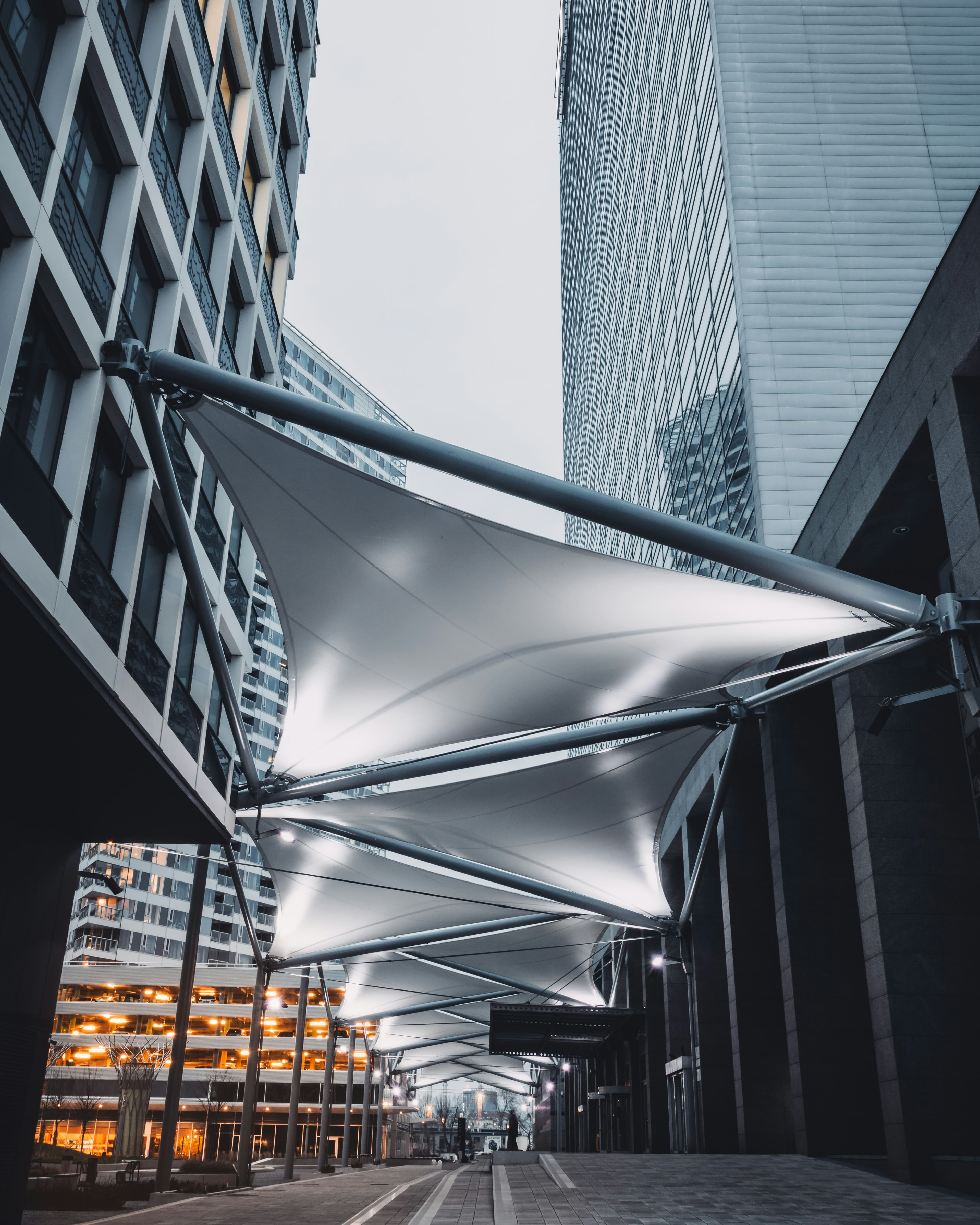 Modern architectural detail